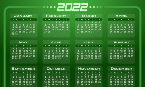 万年日历2022年新版 万年日历2022