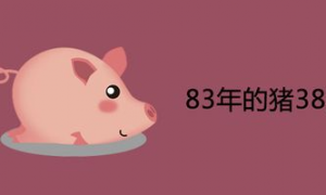83年的猪今年虚岁多大了 83年的猪2022年虚岁多大了