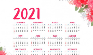 2023年日历表全年表 日历表2023日历1月