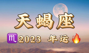天蝎座今日运势2023年 天蝎座2024年天蝎座运势详解